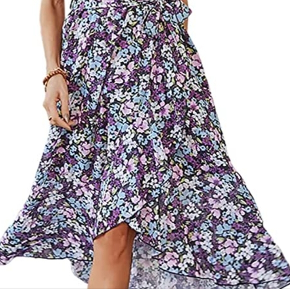 Boho floral dress size XL - Picture 3 of 3